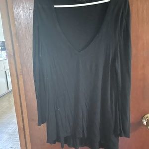 WHBM HI-LO BLACK TOP